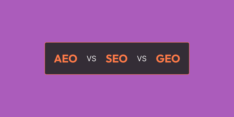 AEO vs GEO vs SEO