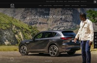 Mazda website 2
