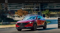 Mazda website 1